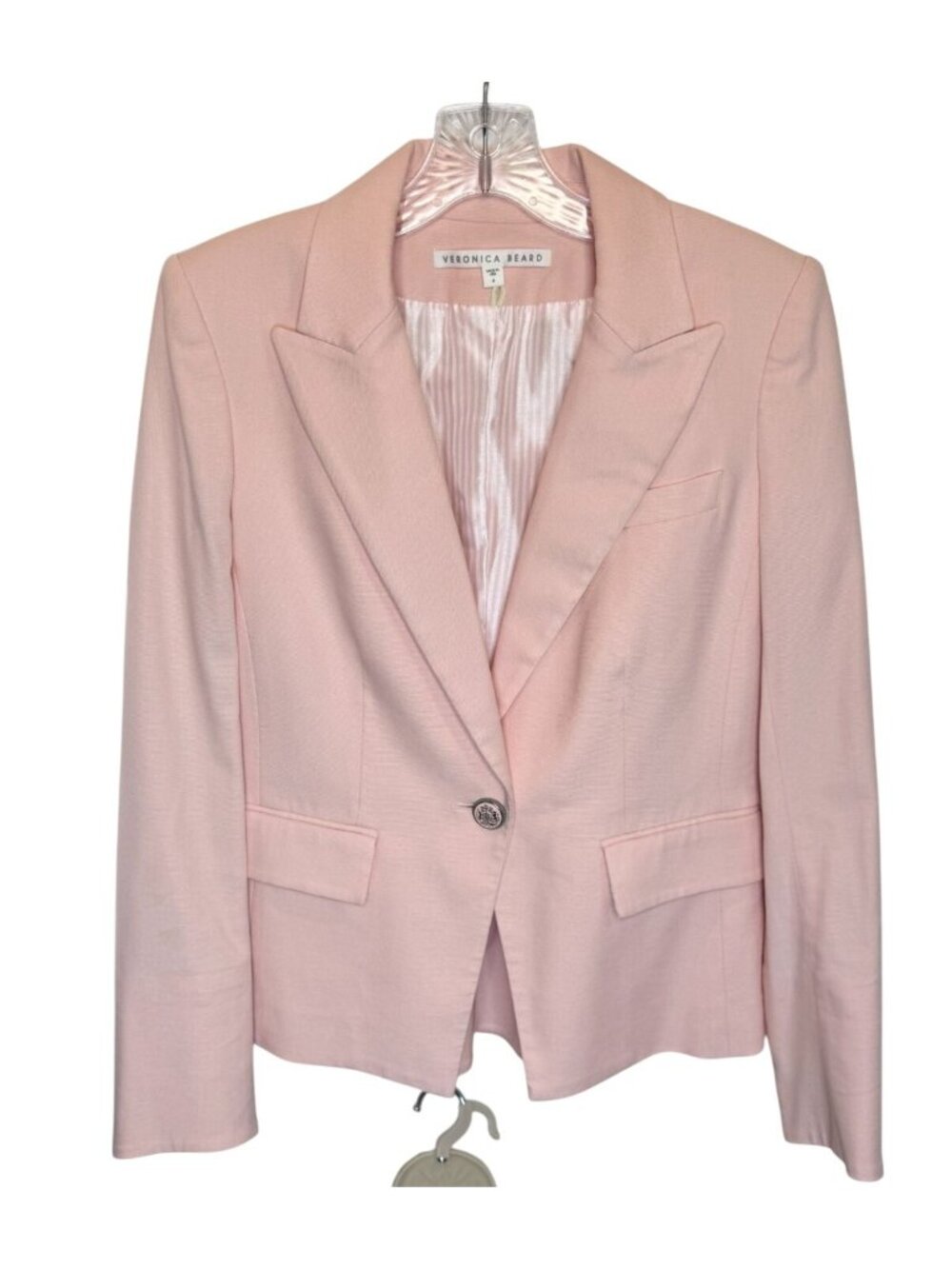 Veronica Beard Pink Danielle Dickey Jacket - Size 4